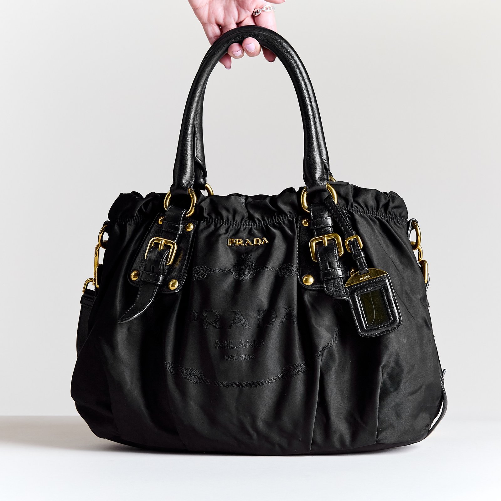 Tessuto Vitello Daino Tote